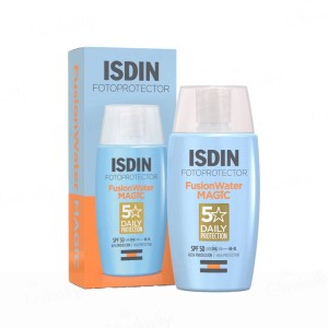 ضدآفتاب ایزدین فیوژن واتر مجیک SPF50 اصل رنگی Fusion Water MAGIC