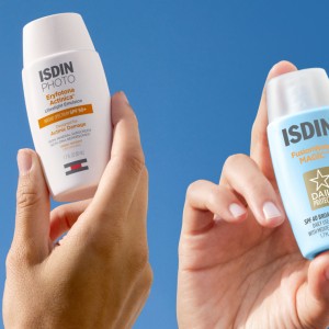 ضدآفتاب ایزدین فیوژن واتر مجیک SPF50 اصل رنگی Fusion Water MAGIC