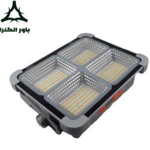 پروژکتور شارژی خورشیدی ۲۰۰ وات ضدآب