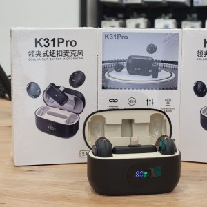میکروفون یقه ای بی سیم مدل K31PRO
