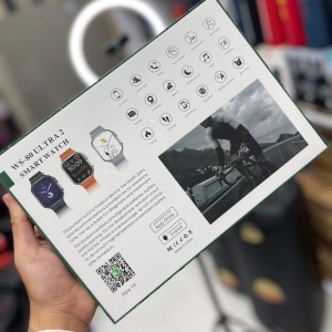 ساعت هوشمند ویسمی مدل WS80 Ultra2 با نمایشگر AMOLED و بدنه آلومینیومی
