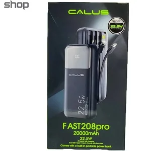 پاوربانک کالوس مدل FAST208PRO ظرفیت ۲۰ هزار میلی آمپر ساعت