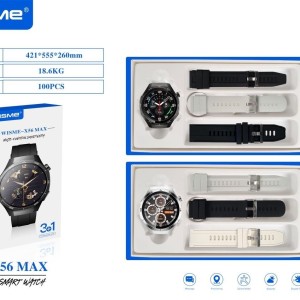 ساعت هوشمند ویسمی مدل WISME-X56 MAX دایره ای