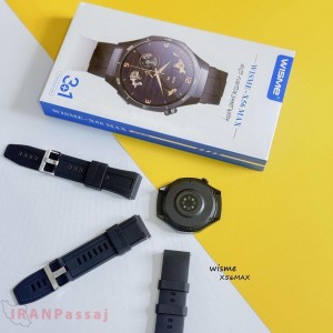 ساعت هوشمند ویسمی مدل WISME-X56 MAX دایره ای