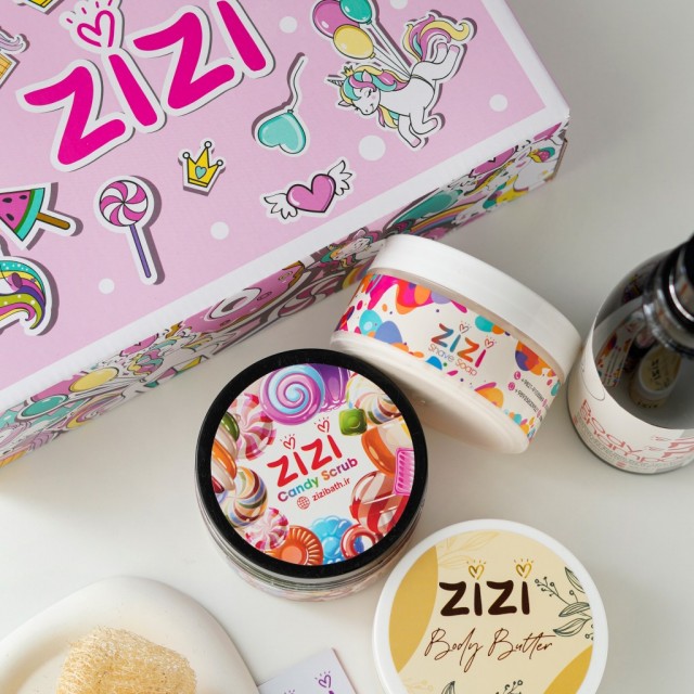 پک حمام زی زی مدل یونیکورن