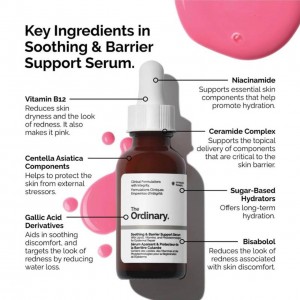 سرم تسکین دهنده و ترمیم کننده سد پوستی اوردینری  The Ordinary Soothing &amp; Barrier Support Serum