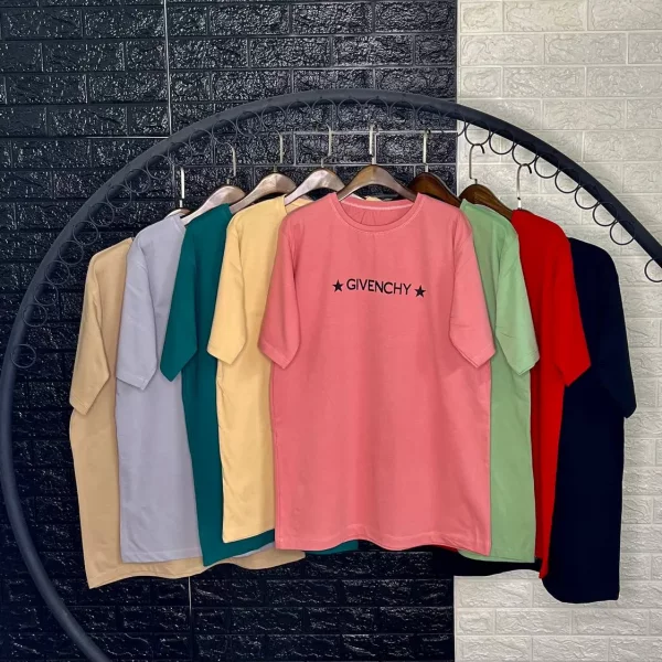تیشرت زنانه لانگ طرح Givenchy