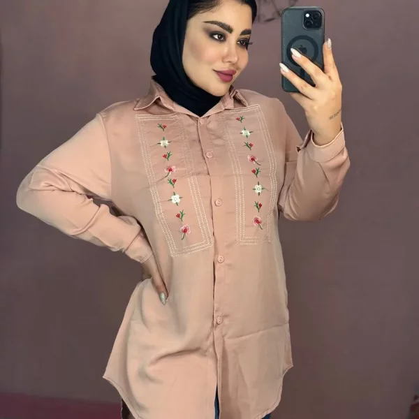 شومیز الما الیزه گلدوزی