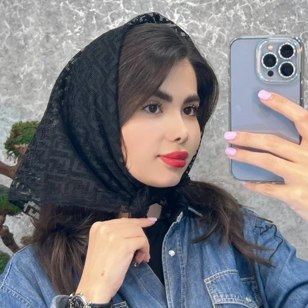 مینی اسکارف توری مدل پاریس