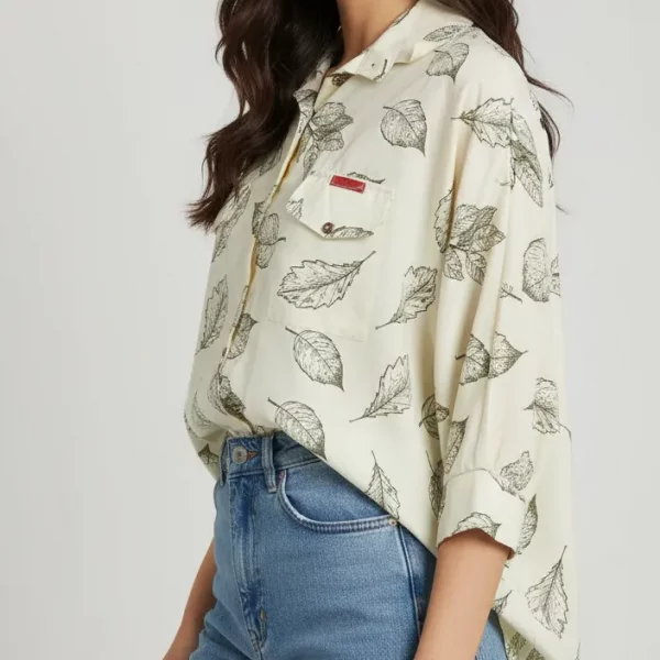 شومیز مانتو خفاشی اقتصادی مدل حنانه