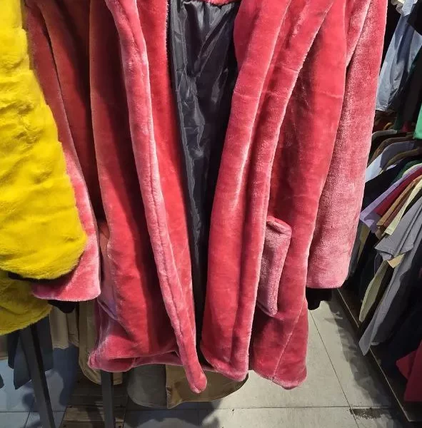 پالتو تدی کلاهدار زنانه