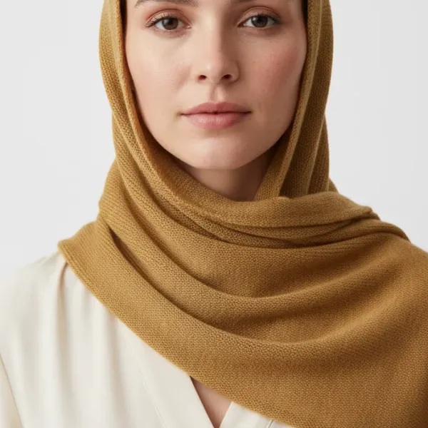 شال بافت ساده