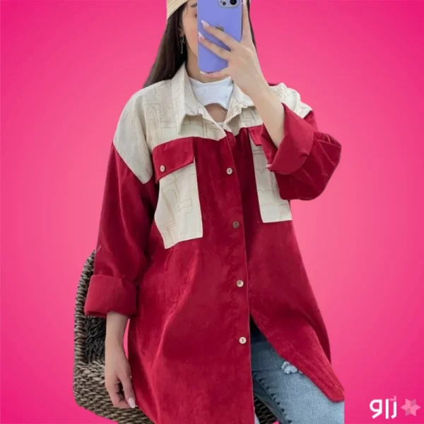 شومیز مانتو مخمل