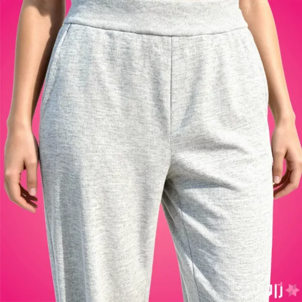 شلوار ملانژ زنانه ساده