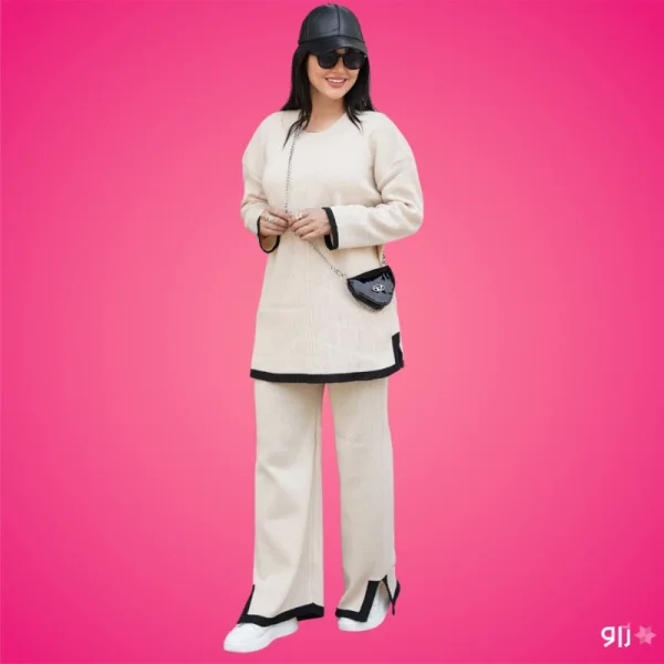 ست بافت زنانه مدل روناک