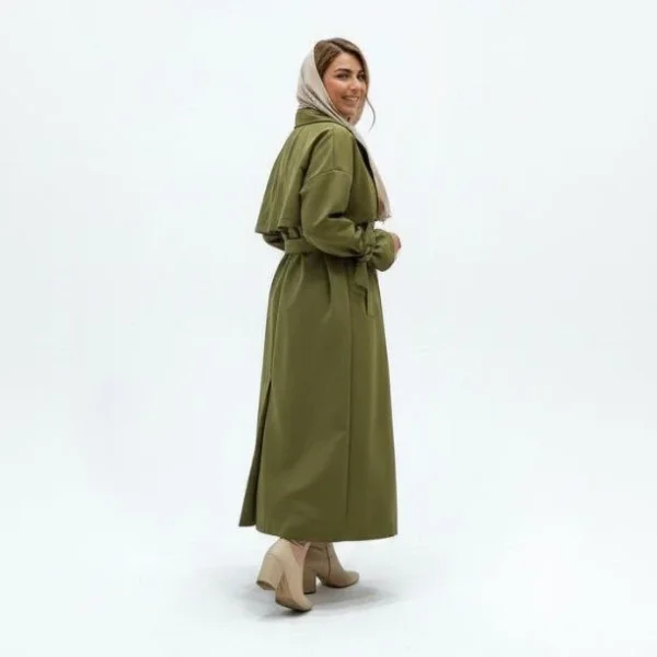 بارانی کتان زارا مدل تیارا