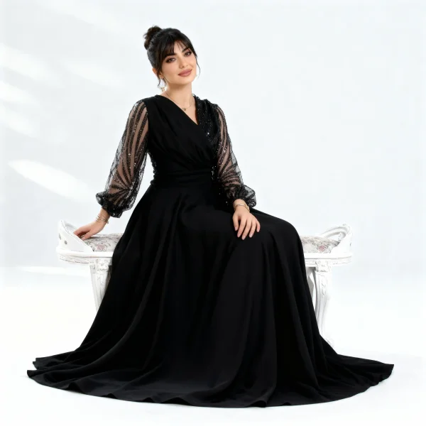 پیراهن مجلسی زنانه مدل نایرا