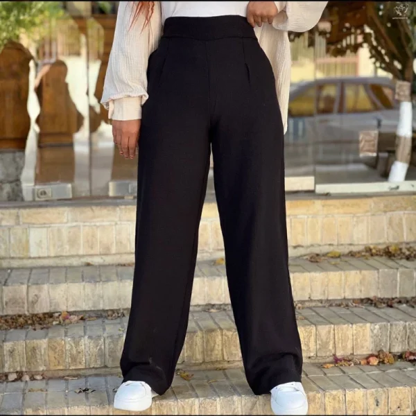 شلوار حصیری بگ زنانه مدل ترنم