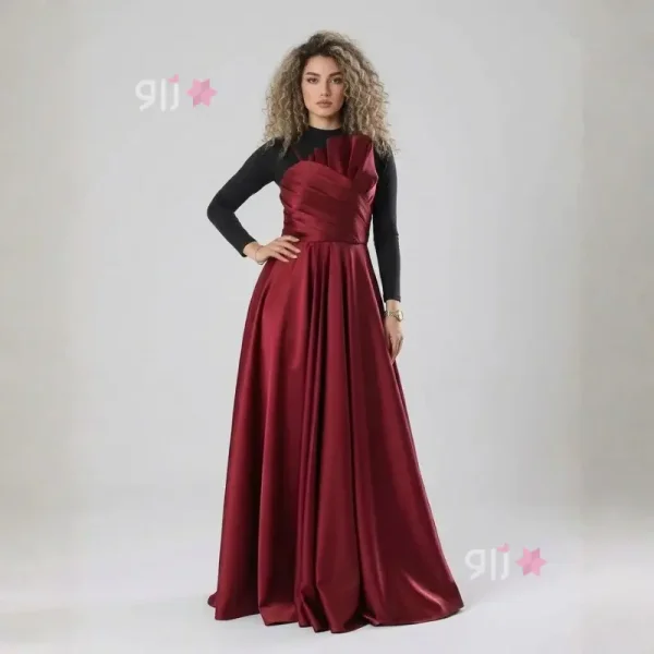 پیراهن مجلسی بلند زنانه مدل کارمیلا