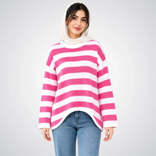 بافت زنانه لانگ مدل مایدن