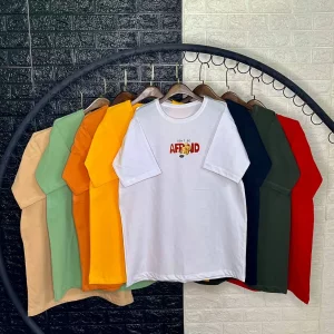 تیشرت زنانه لانگ طرح dont be afraid