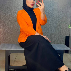 ست کت و دامن لینن الناز تابستانی