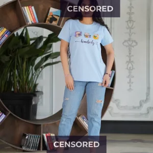 تیشرت زنانه طرح 3 خرس