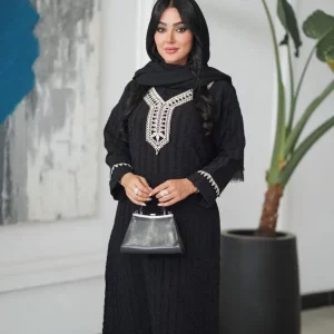 کفتان طرح هندی مشکی