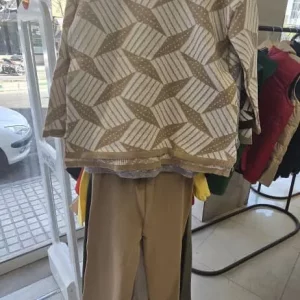 ست بافت زنانه مدل آجری