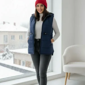 پافر زنانه بغل دکمه مدل سلنا