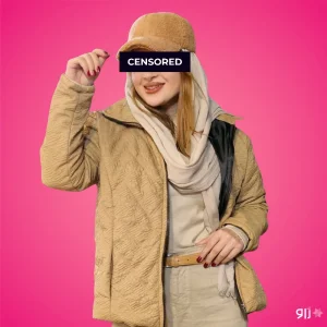 کاپشن زنانه امبردی مدل مانا