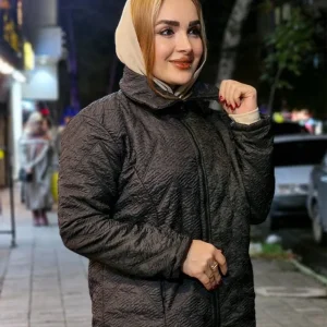 کاپشن زنانه امبردی مدل مانا