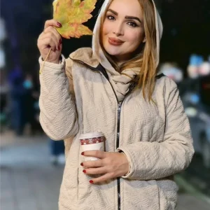 کاپشن زنانه امبردی مدل مانا