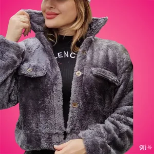 کت کراپ پولیشی جیب نما