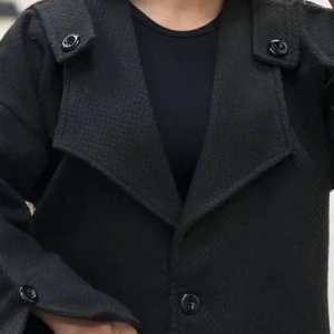 پالتو فوتر حصیری یقه انگلیسی