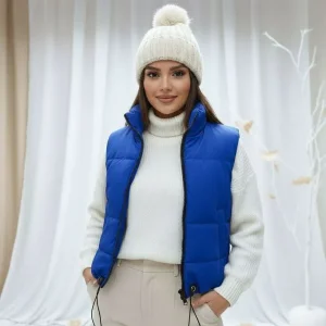 پافر کراپ زنانه مدل رستا