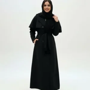 بارانی کتان زارا مدل شارپل