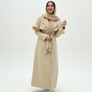 بارانی کتان زارا مدل شارپل