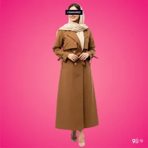 بارانی کتان زارا مدل تیارا