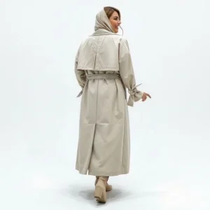 بارانی کتان زارا مدل تیارا