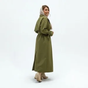 بارانی کتان زارا مدل تیارا