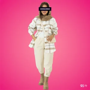 شکت تک جیب  زنانه مدل آوا