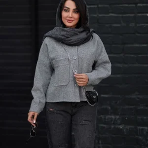 کت باکسی فوتر زنانه مدل کاریسا