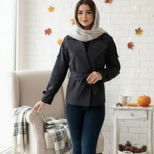 کت کراپ کتان مدل دایانا