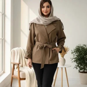 کت کراپ کتان مدل دایانا