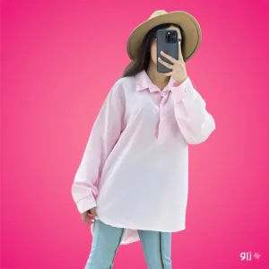 شومیز مانتو داکرون مدل سارینا