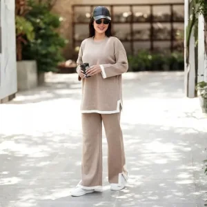 ست بافت زنانه مدل روناک