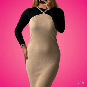 سارافون بلند زنانه مدل ربکا