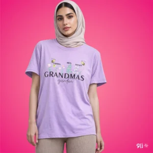 تیشرت زنانه باکسی طرح  Grandmas