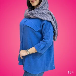 شومیز دبل فیس زنانه مدل رامون